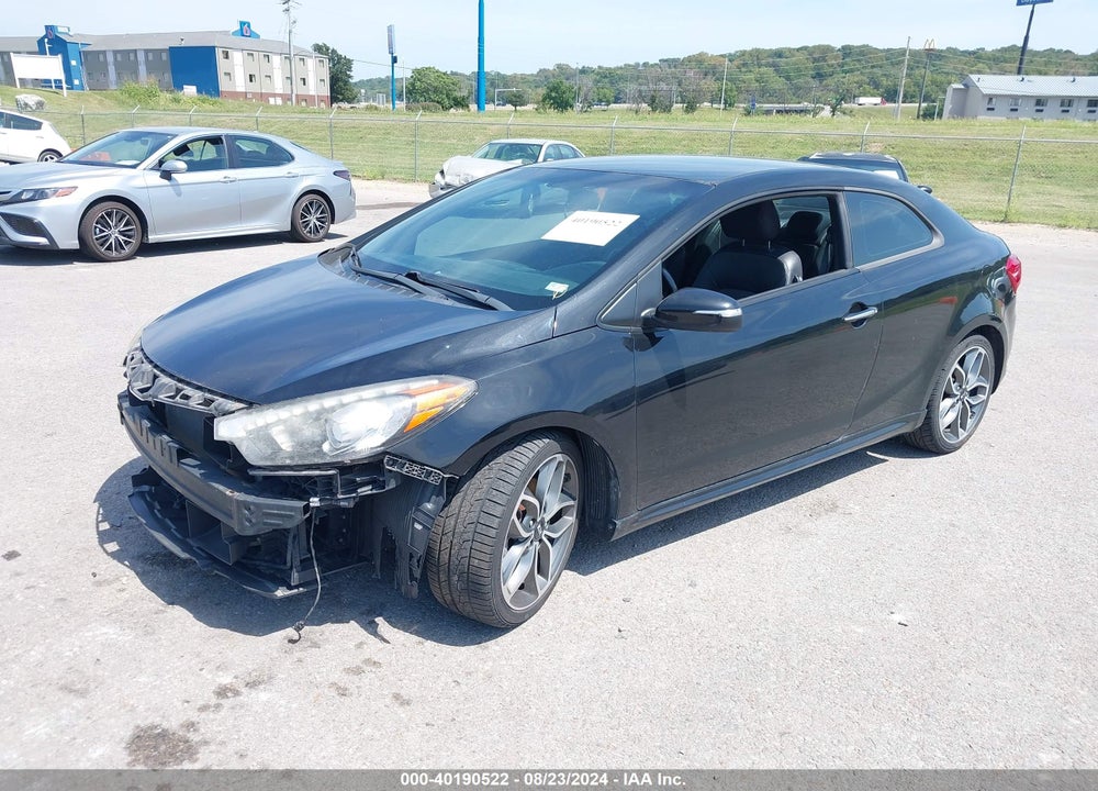 2015 KIA FORTE KOUP SX VIN: KNAFZ6A33F5369603