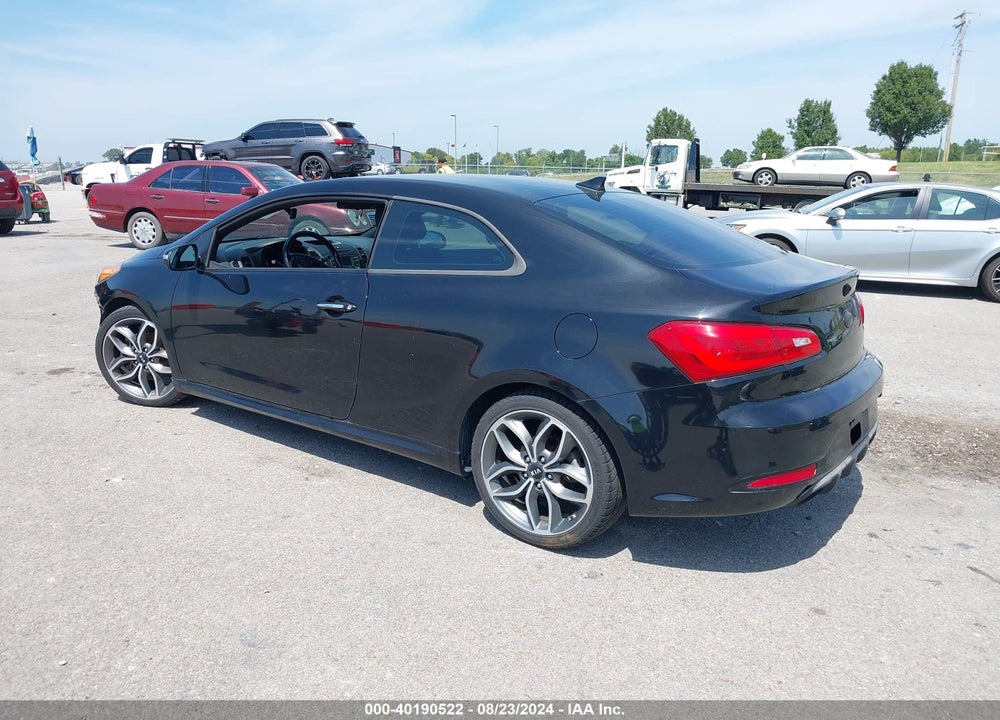 2015 KIA FORTE KOUP SX VIN: KNAFZ6A33F5369603