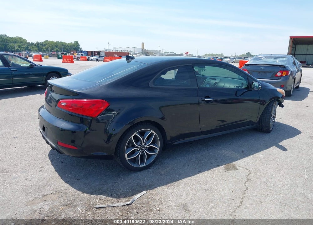 2015 KIA FORTE KOUP SX VIN: KNAFZ6A33F5369603