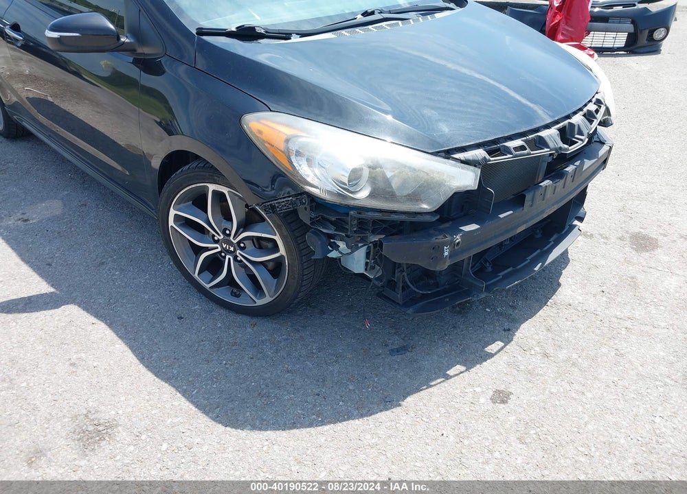 2015 KIA FORTE KOUP SX VIN: KNAFZ6A33F5369603