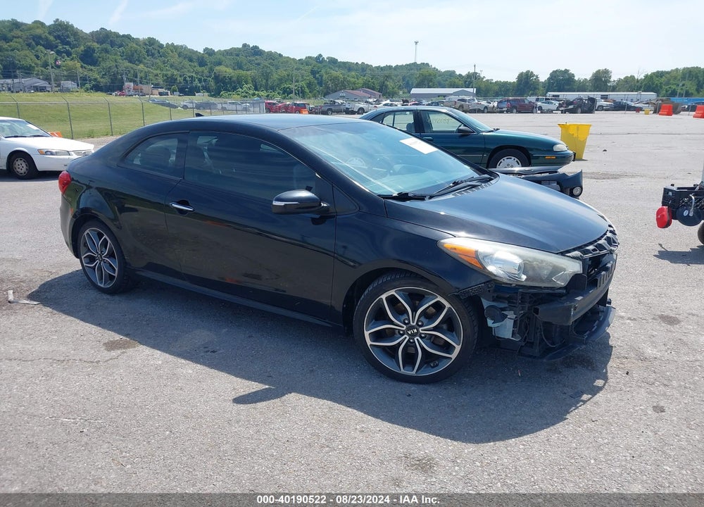 2015 KIA FORTE KOUP SX VIN: KNAFZ6A33F5369603