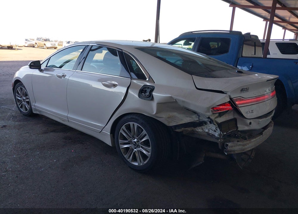 2016 LINCOLN MKZ VIN: 3LN6L2G90GR609578