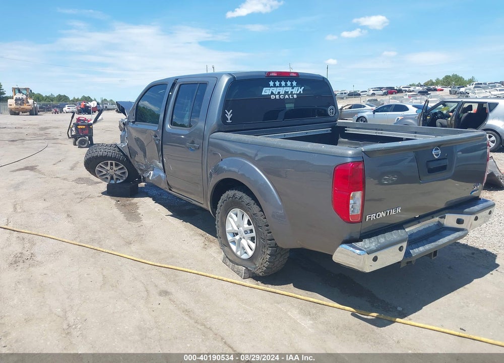 2017 NISSAN FRONTIER VIN: 1N6DD0ER3HN771884