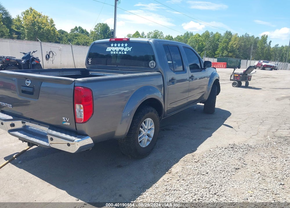 2017 NISSAN FRONTIER VIN: 1N6DD0ER3HN771884