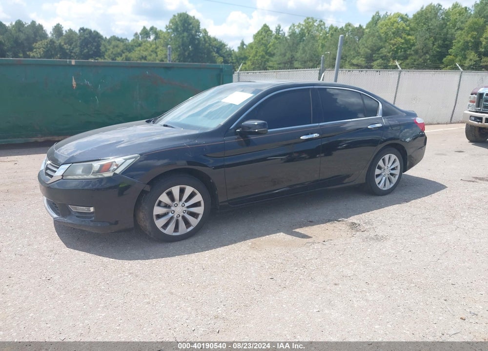 2013 HONDA ACCORD EX-L V-6 VIN: 1HGCR3F80DA017724