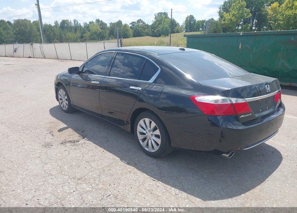 2013 HONDA ACCORD EX-L V-6 VIN: 1HGCR3F80DA017724
