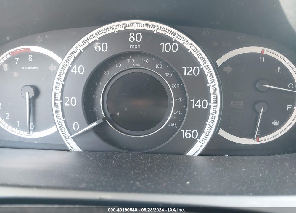 2013 HONDA ACCORD EX-L V-6 VIN: 1HGCR3F80DA017724