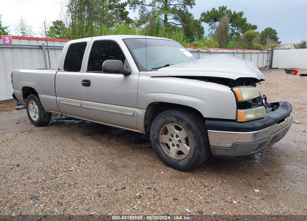 2005 CHEVROLET SILVERADO 1500 LS VIN: 2GCEC19T551165666