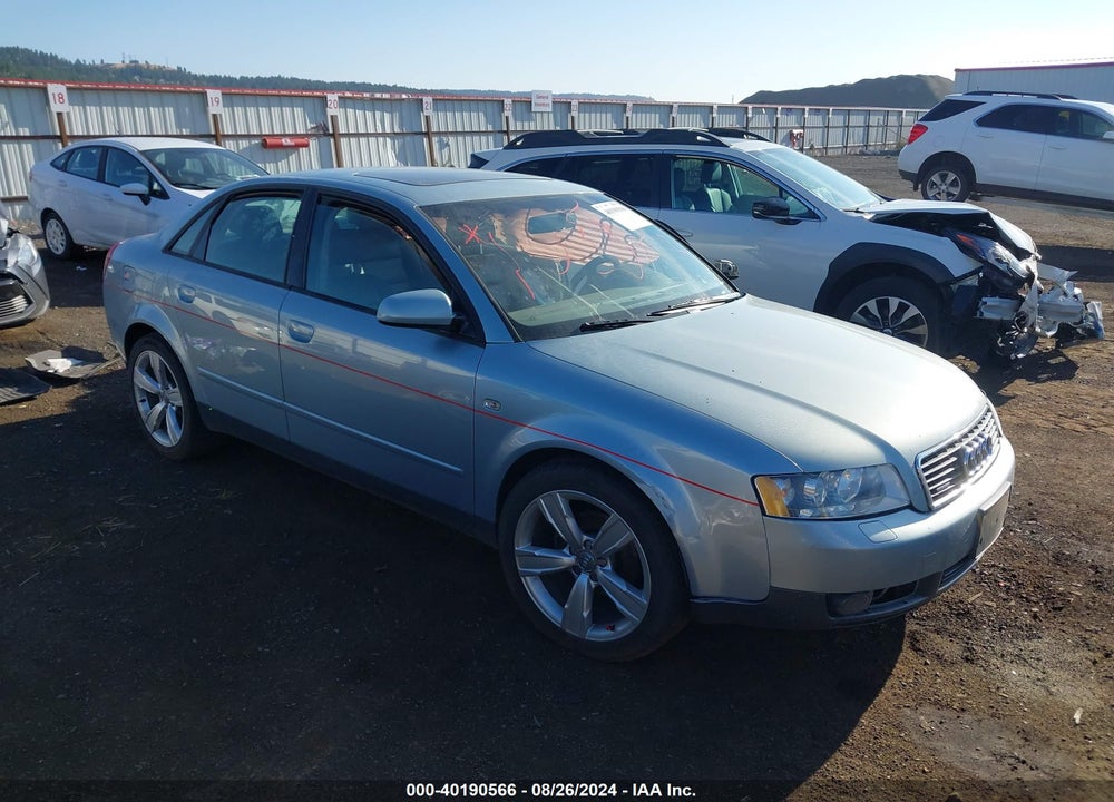 2003 AUDI A4 1.8T VIN: WAULC68E63A168423