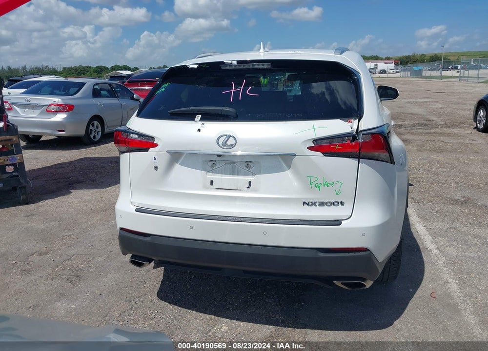 2016 LEXUS NX 200T VIN: JTJYARBZ2G2024151