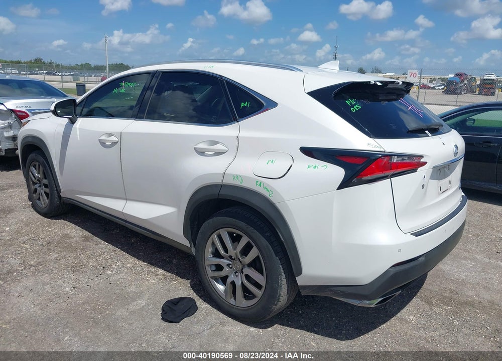 2016 LEXUS NX 200T VIN: JTJYARBZ2G2024151