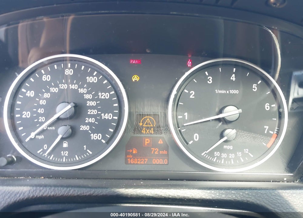 2009 BMW X5 XDRIVE30I VIN: 5UXFE43539L271221