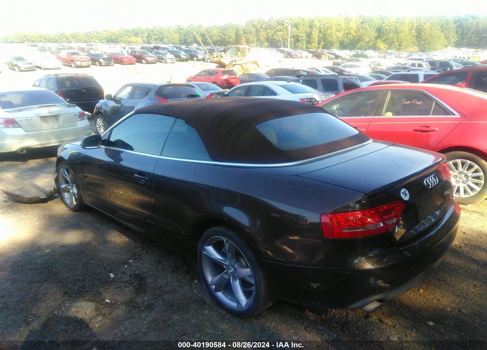 2012 AUDI A5 2.0T PRESTIGE VIN: WAUTFAFHXCN008335