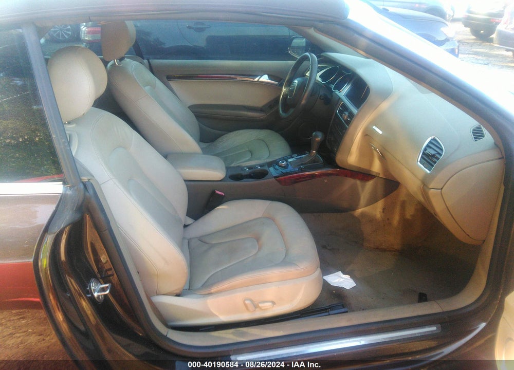 2012 AUDI A5 2.0T PRESTIGE VIN: WAUTFAFHXCN008335