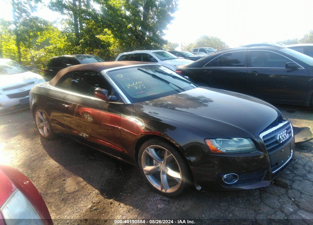 2012 AUDI A5 2.0T PRESTIGE VIN: WAUTFAFHXCN008335