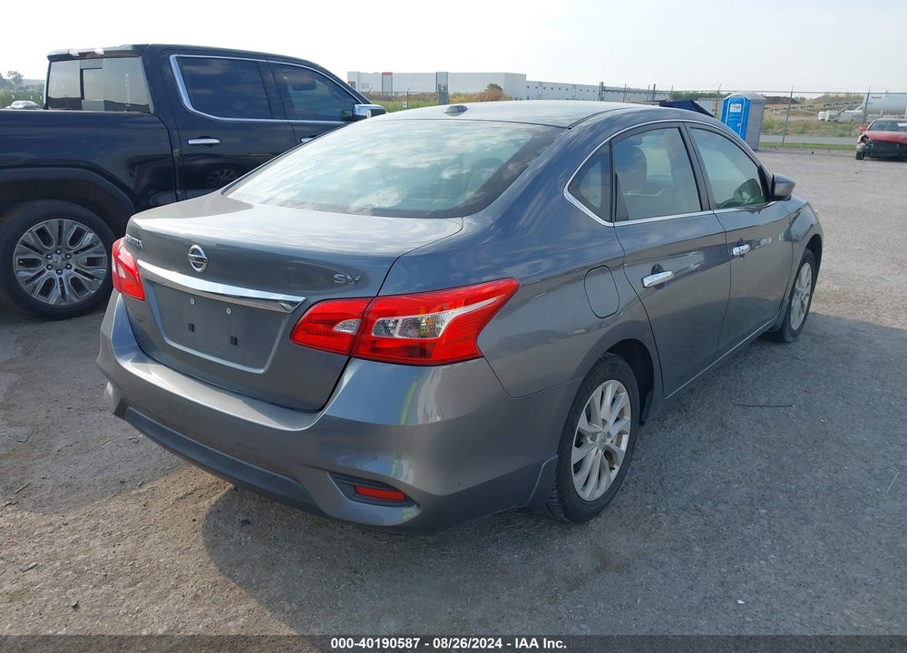 2018 NISSAN SENTRA SV VIN: 3N1AB7AP3JY228443