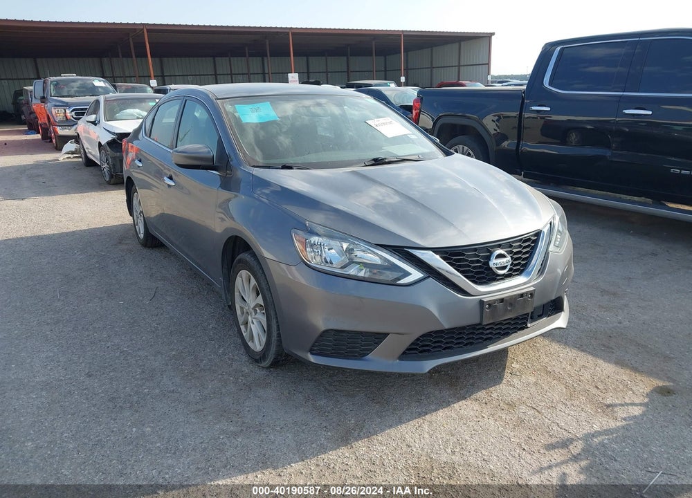 2018 NISSAN SENTRA SV VIN: 3N1AB7AP3JY228443