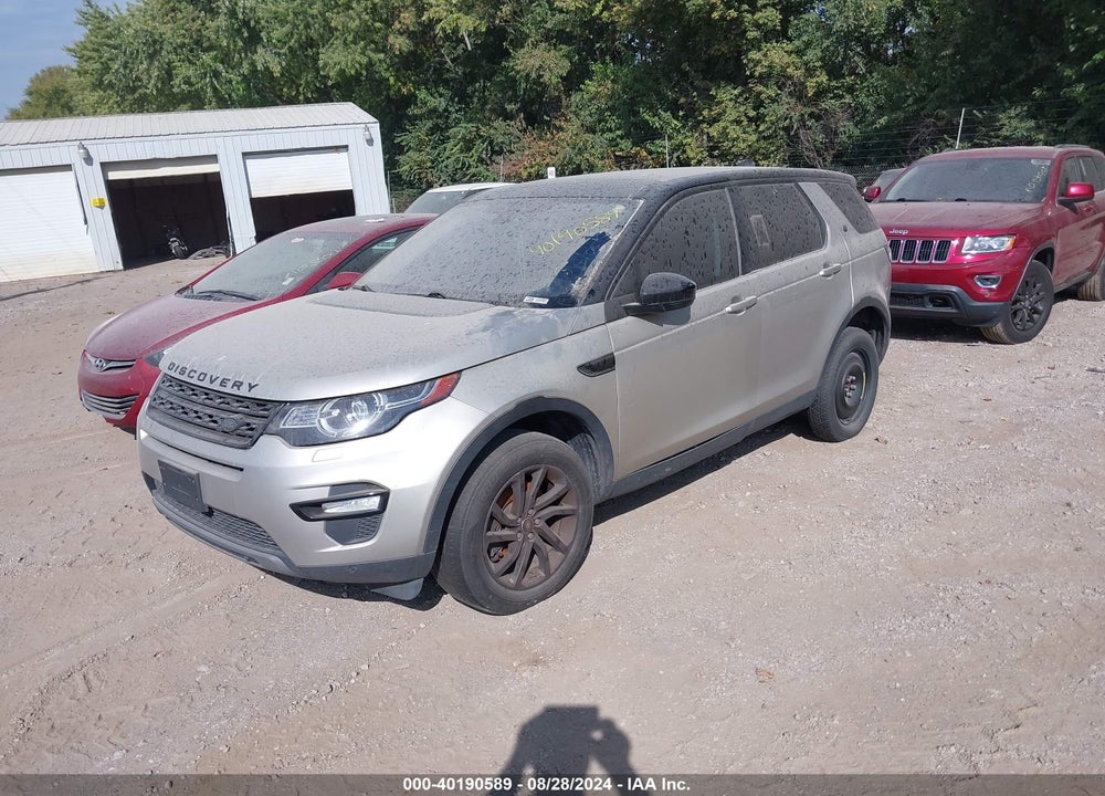 2017 LAND ROVER DISCOVERY SPORT HSE VIN: SALCR2BG6HH698855