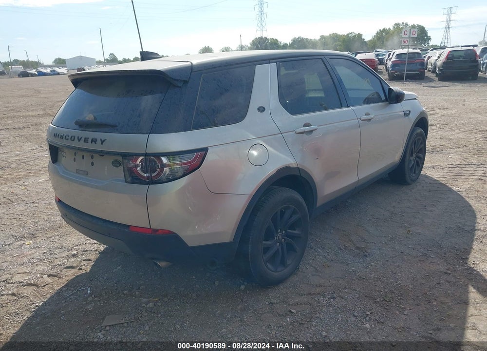 2017 LAND ROVER DISCOVERY SPORT HSE VIN: SALCR2BG6HH698855