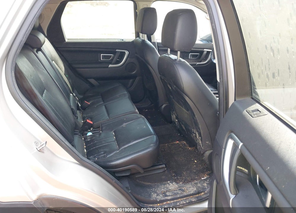 2017 LAND ROVER DISCOVERY SPORT HSE VIN: SALCR2BG6HH698855
