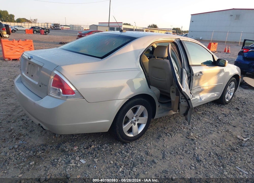 2008 FORD FUSION SE VIN: 3FAHP07148R148733