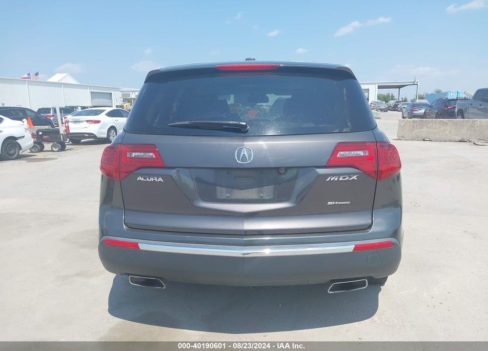 2010 ACURA MDX VIN: 2HNYD2H25AH519187