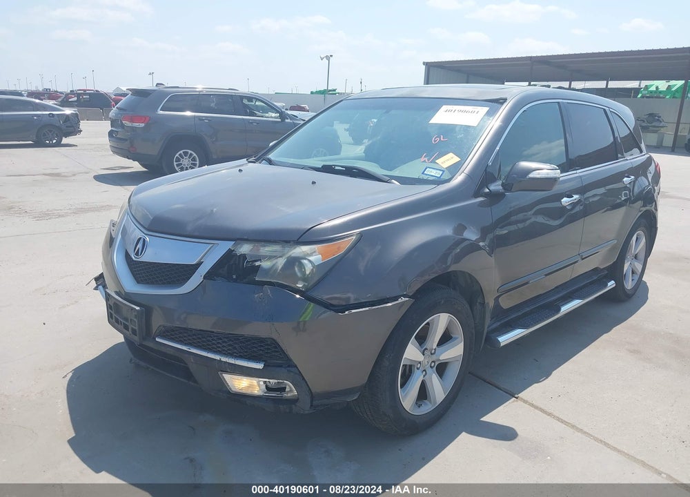 2010 ACURA MDX VIN: 2HNYD2H25AH519187