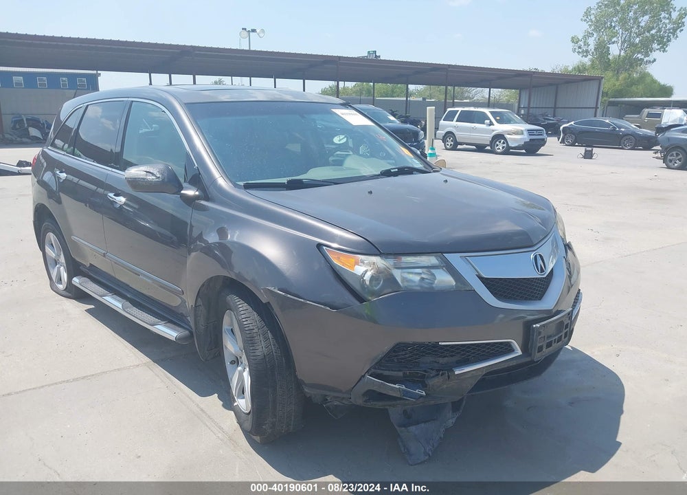 2010 ACURA MDX VIN: 2HNYD2H25AH519187