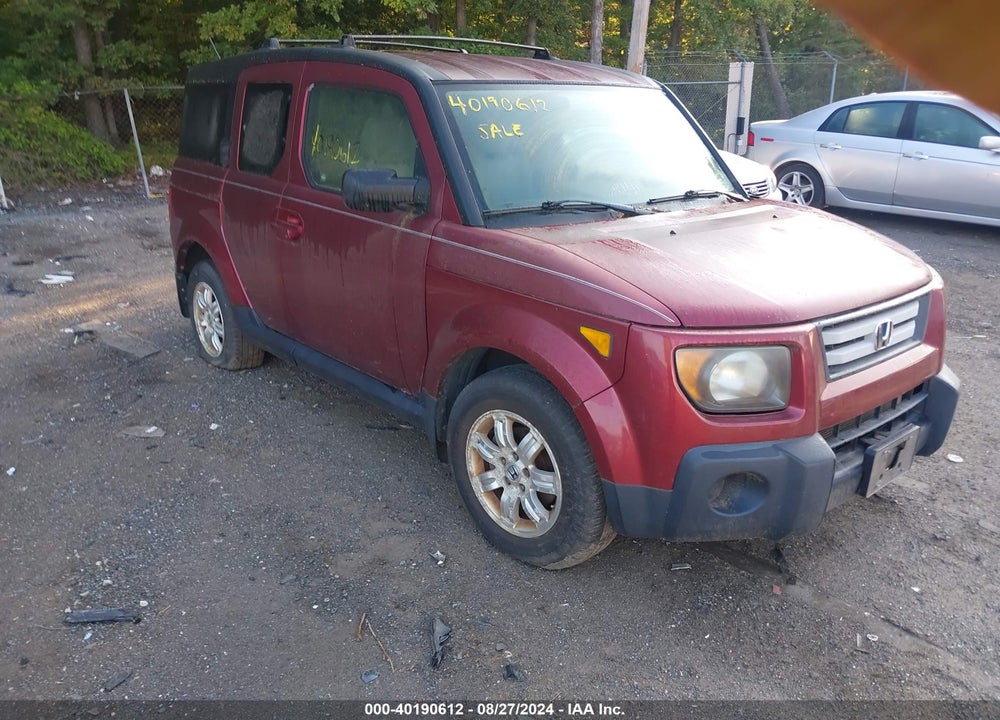 2008 HONDA ELEMENT EX VIN: 5J6YH28708L009407