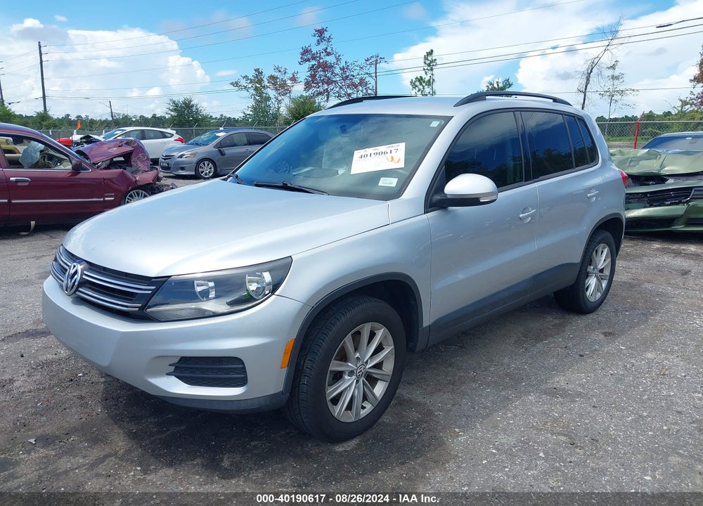 2017 VOLKSWAGEN TIGUAN 2.0T/2.0T S VIN: WVGAV7AX4HK042676