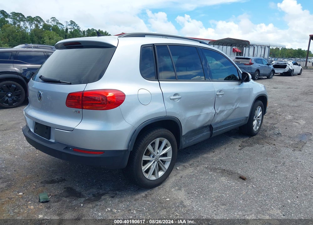 2017 VOLKSWAGEN TIGUAN 2.0T/2.0T S VIN: WVGAV7AX4HK042676
