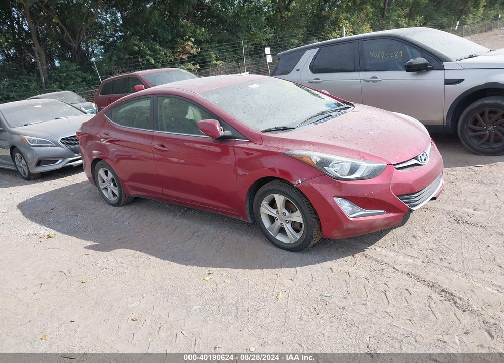 2016 HYUNDAI ELANTRA VALUE EDITION VIN: 5NPDH4AE3GH727531