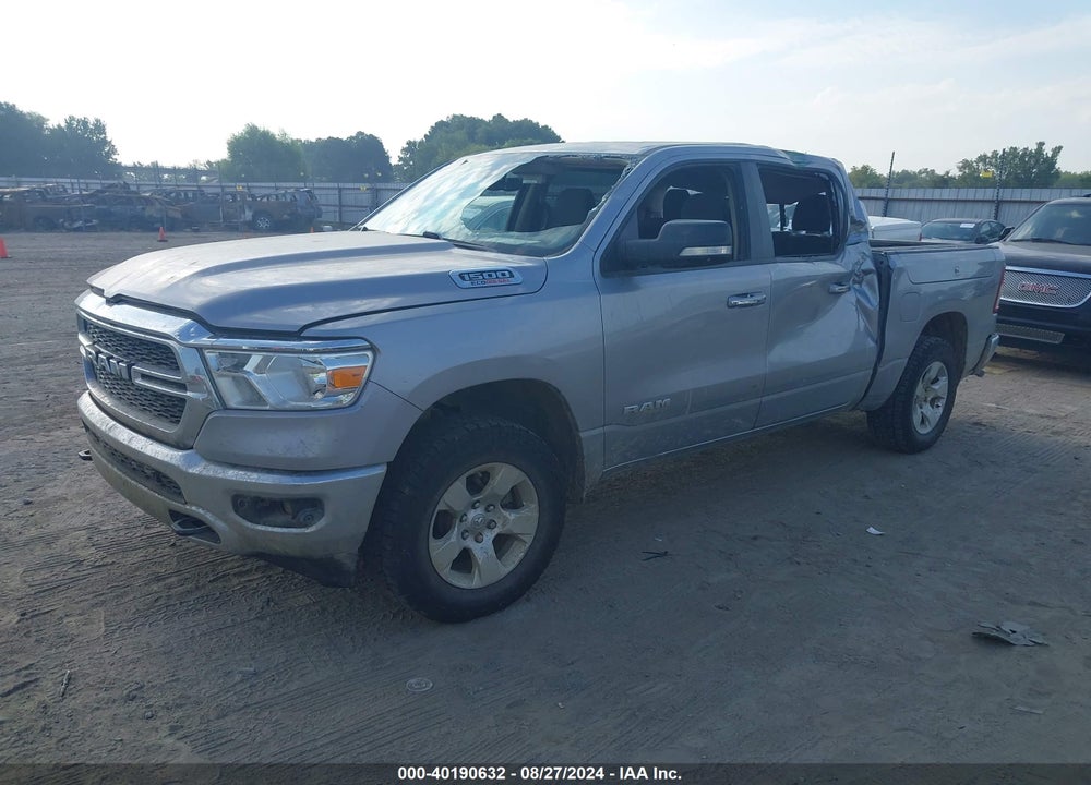 2020 RAM 1500 BIG HORN 4X4 5'7 BOX VIN: 1C6SRFFM5LN294425