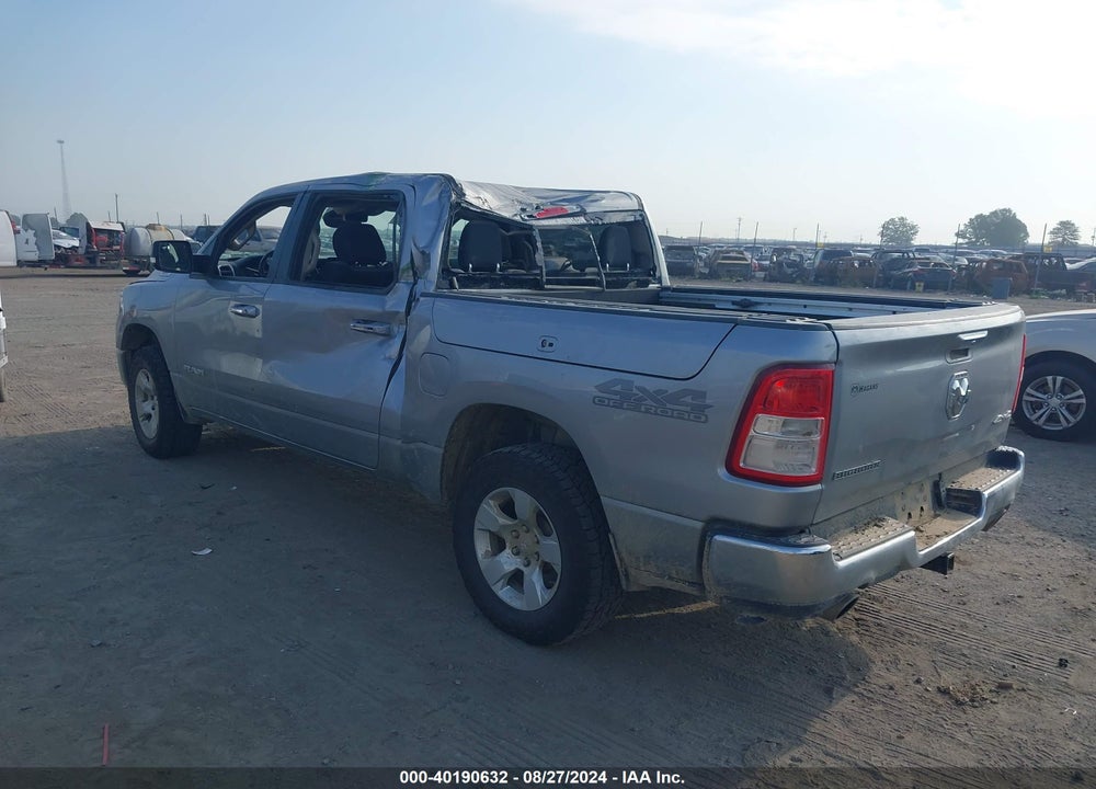 2020 RAM 1500 BIG HORN 4X4 5'7 BOX VIN: 1C6SRFFM5LN294425