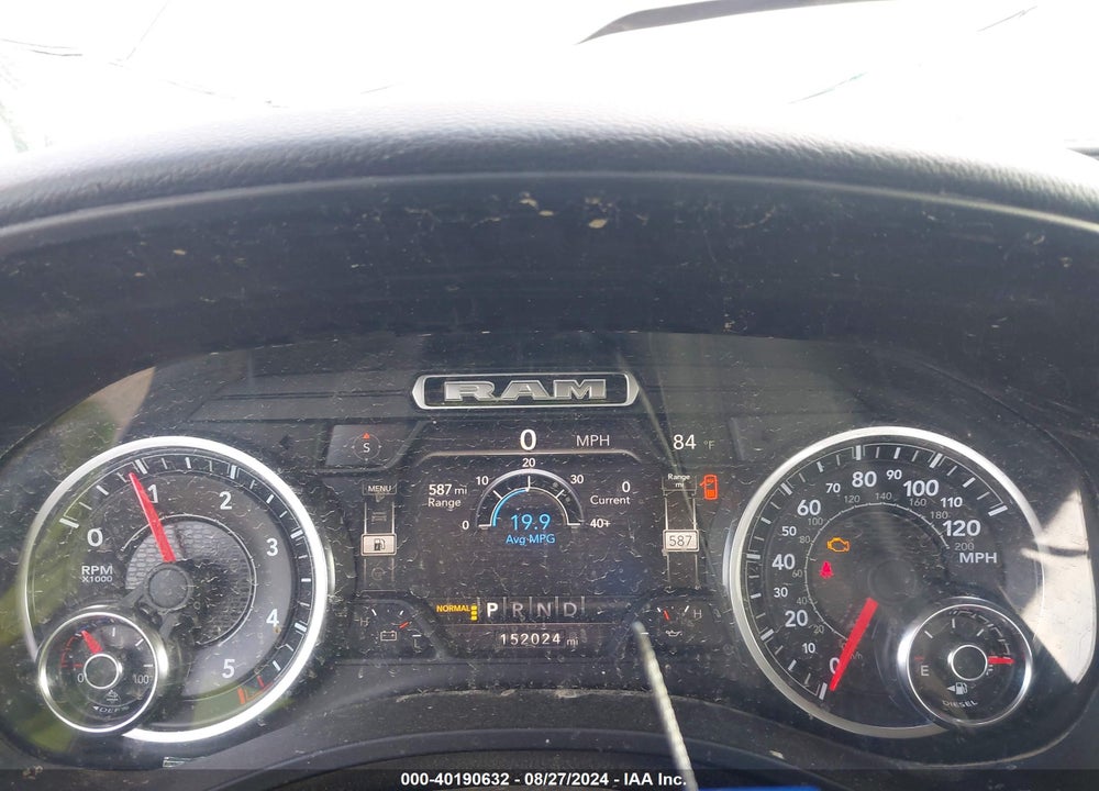 2020 RAM 1500 BIG HORN 4X4 5'7 BOX VIN: 1C6SRFFM5LN294425