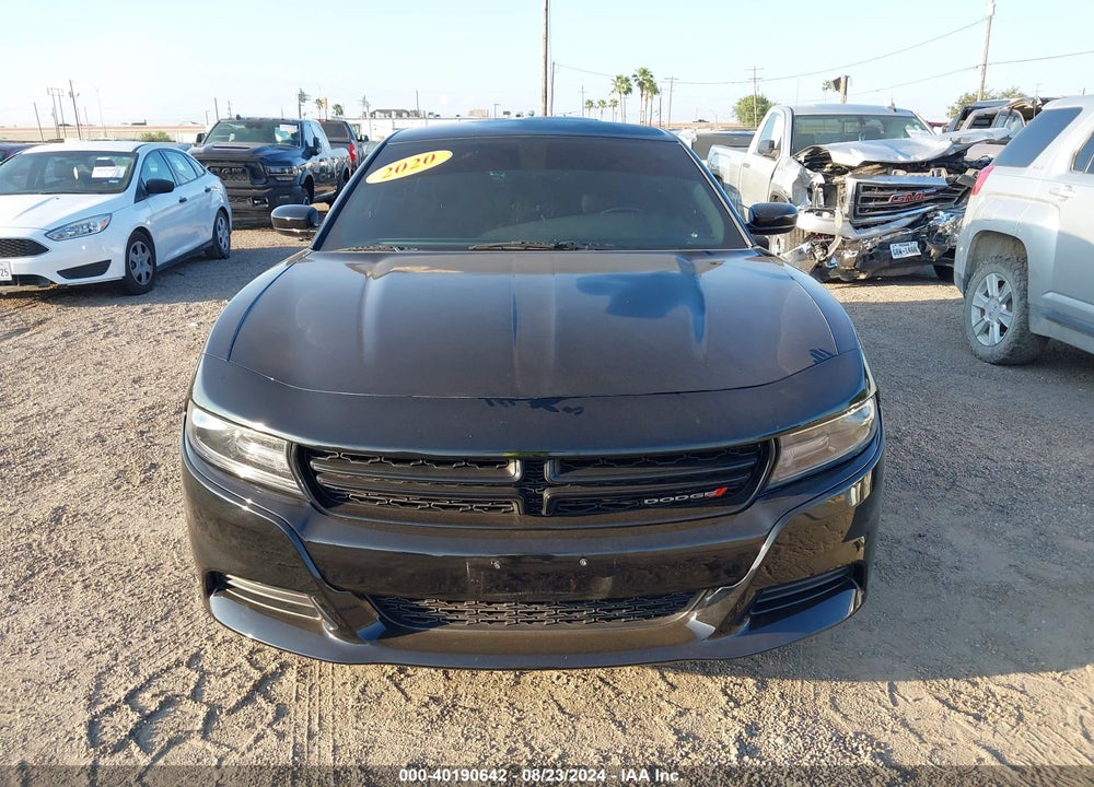 2020 DODGE CHARGER SXT RWD VIN: 2C3CDXBG2LH117121