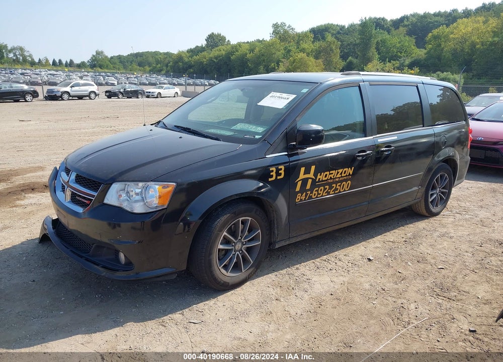 2017 DODGE GRAND CARAVAN SXT VIN: 2C4RDGCG6HR624741