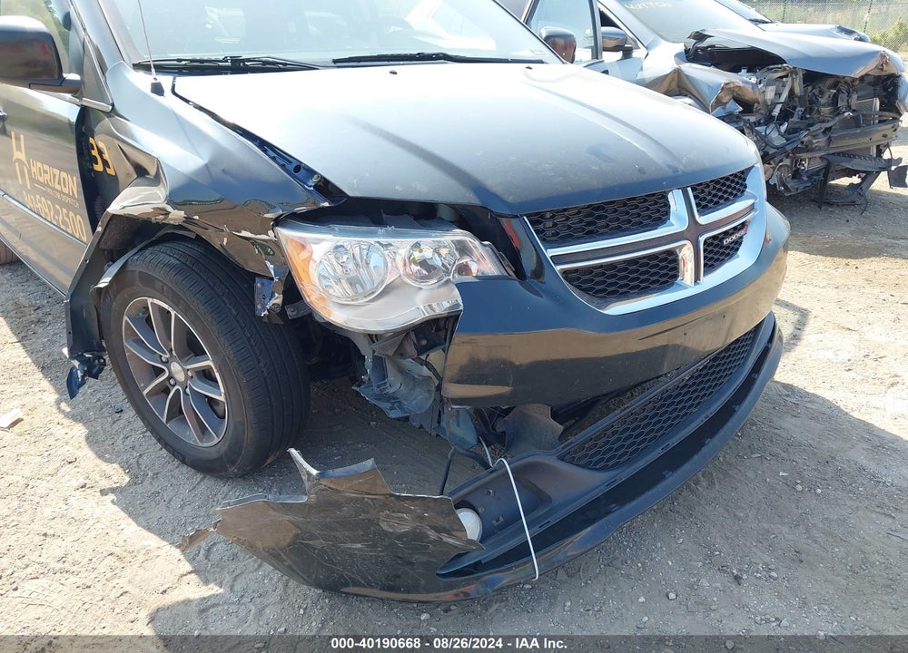 2017 DODGE GRAND CARAVAN SXT VIN: 2C4RDGCG6HR624741