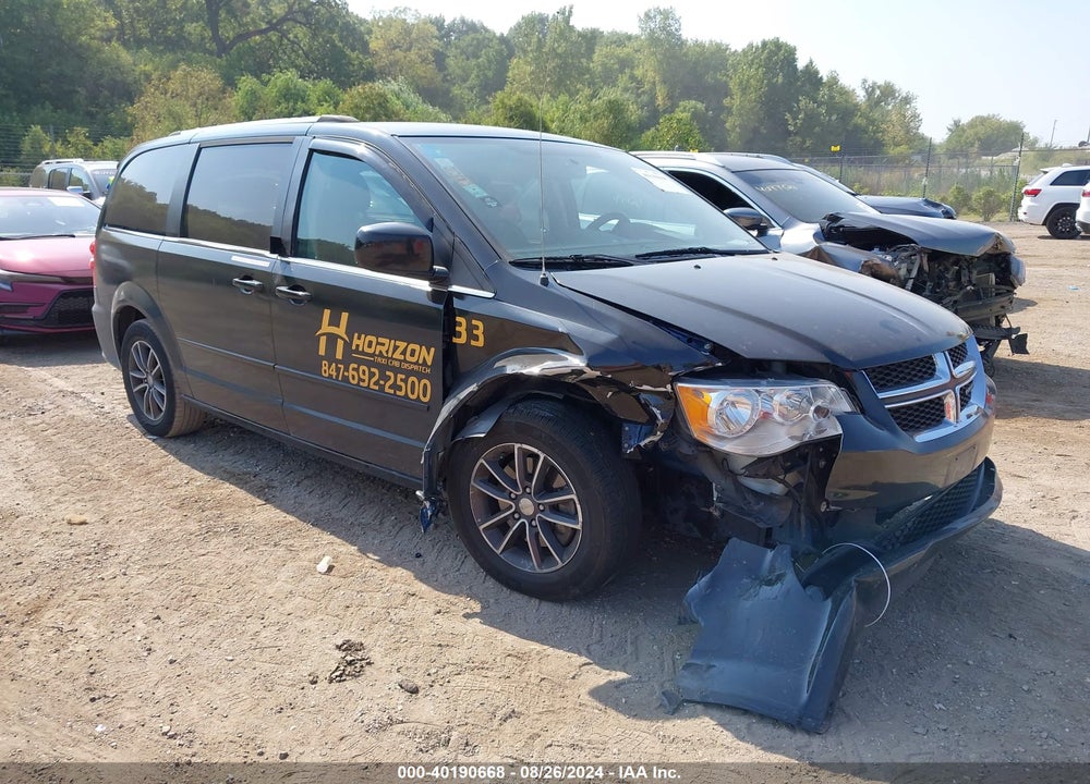 2017 DODGE GRAND CARAVAN SXT VIN: 2C4RDGCG6HR624741