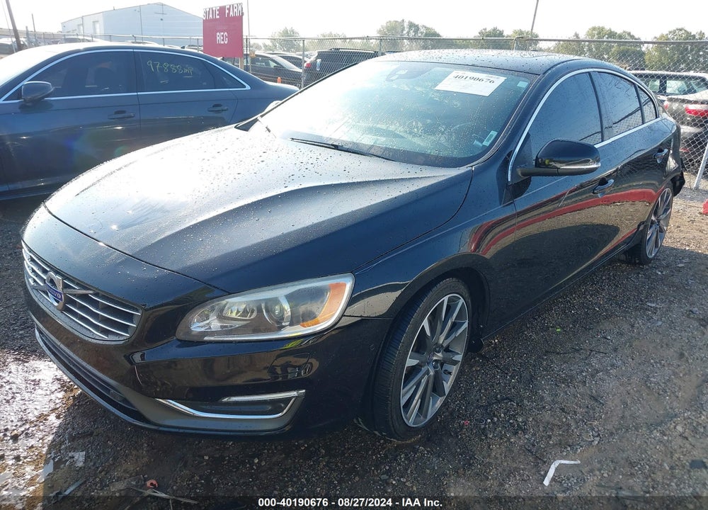 2015 VOLVO S60 T6 PREMIER PLUS VIN: YV149MFCXF2316237