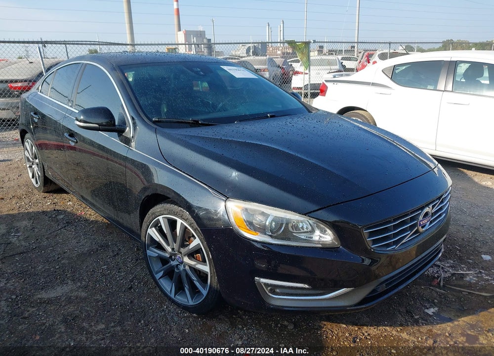 2015 VOLVO S60 T6 PREMIER PLUS VIN: YV149MFCXF2316237