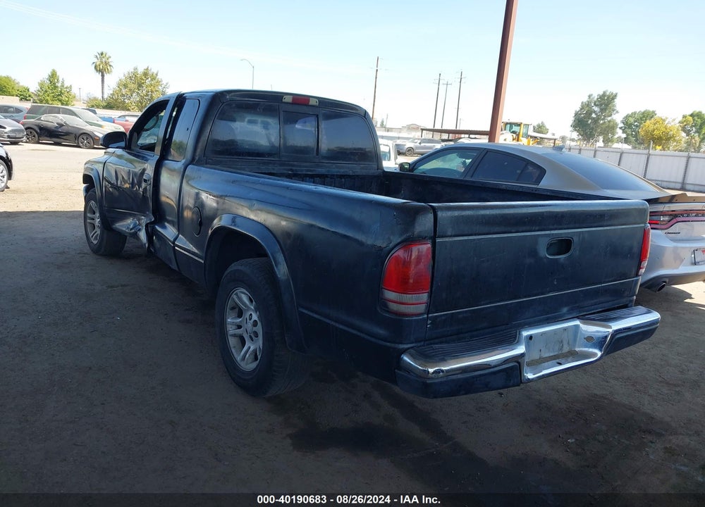 2002 DODGE DAKOTA SLT VIN: 1B7GL42X42S528655