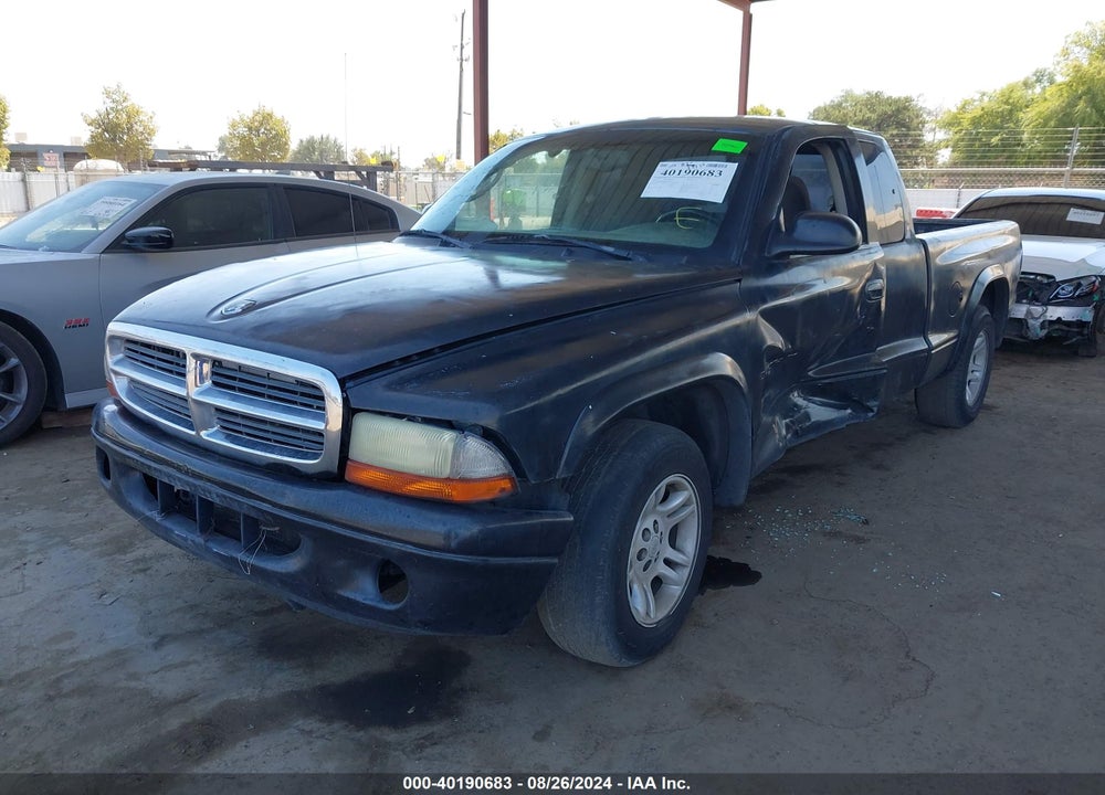 2002 DODGE DAKOTA SLT VIN: 1B7GL42X42S528655