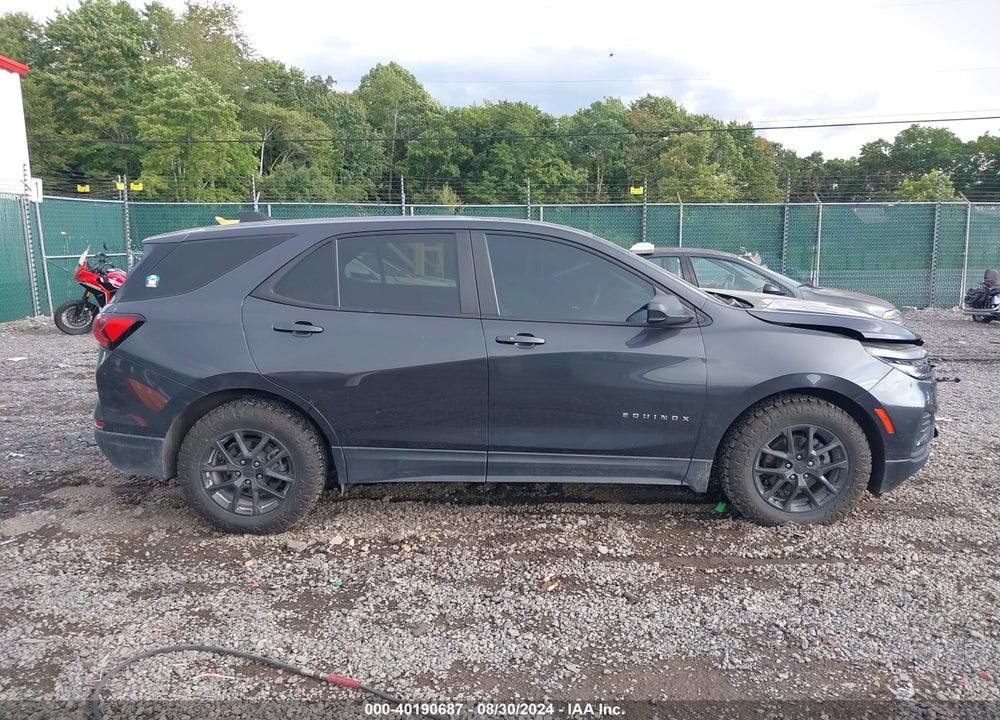 2022 CHEVROLET EQUINOX FWD LS VIN: 3GNAXHEV4NS242610