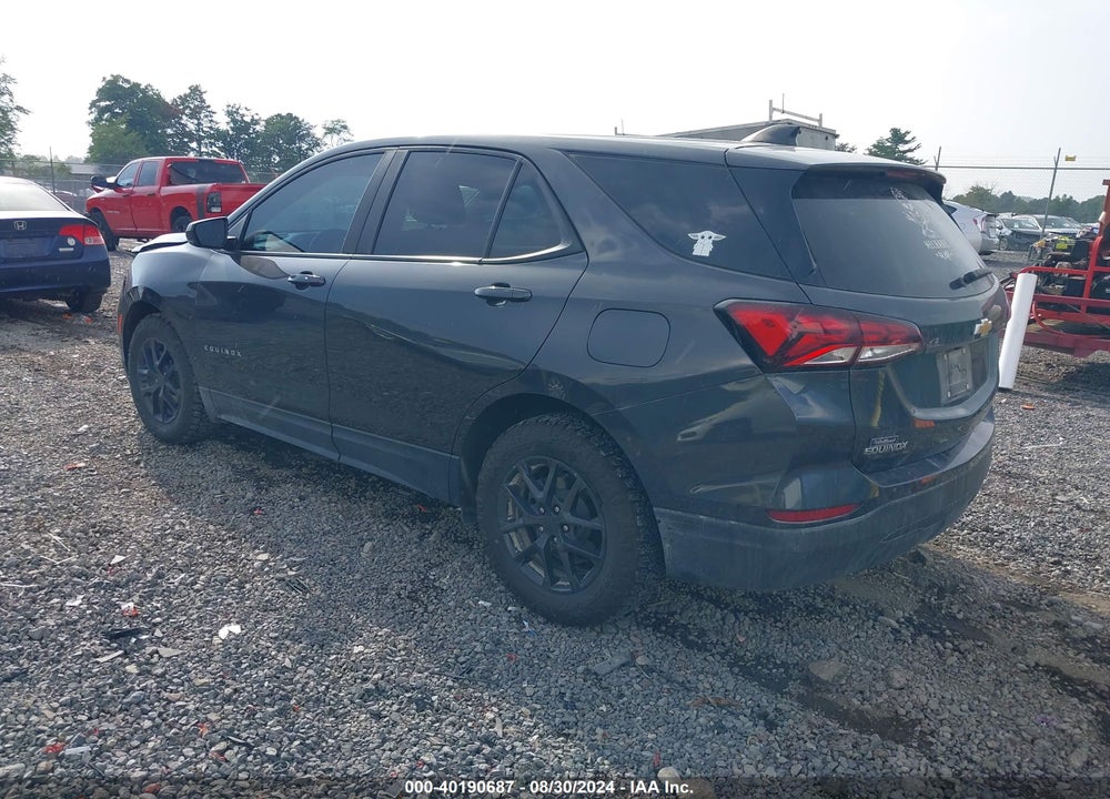 2022 CHEVROLET EQUINOX FWD LS VIN: 3GNAXHEV4NS242610