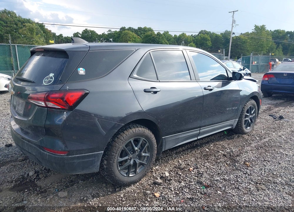 2022 CHEVROLET EQUINOX FWD LS VIN: 3GNAXHEV4NS242610