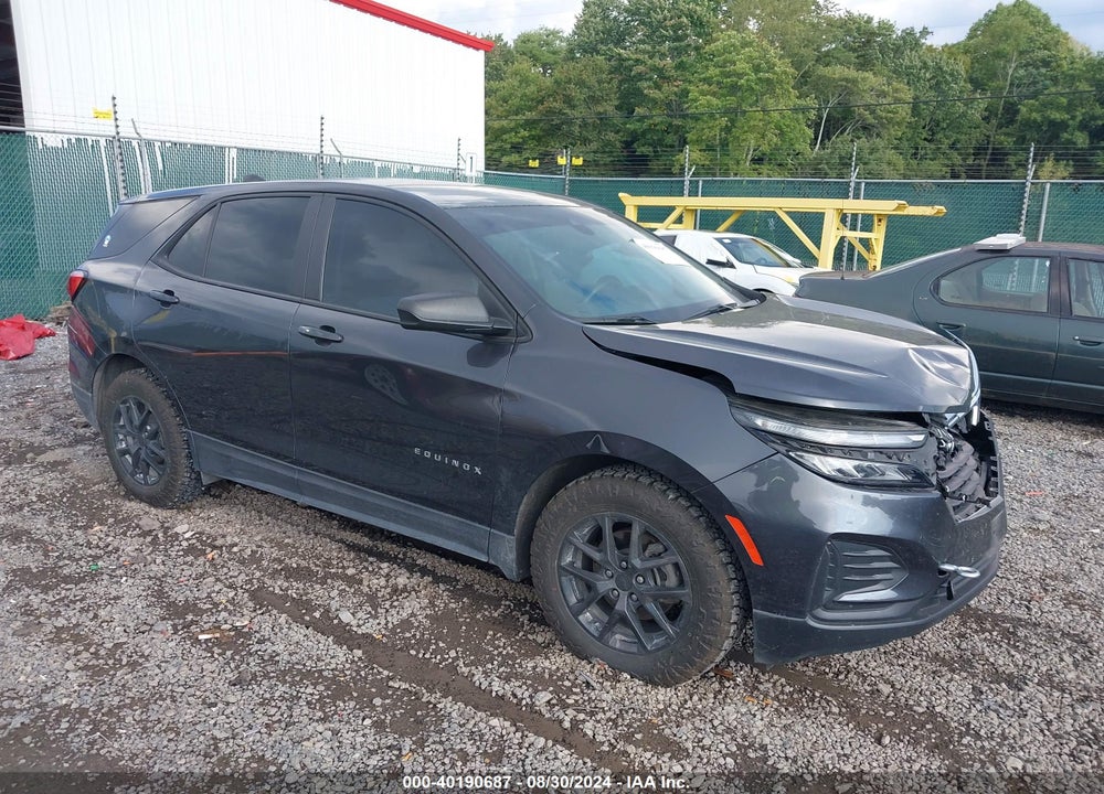 2022 CHEVROLET EQUINOX FWD LS VIN: 3GNAXHEV4NS242610