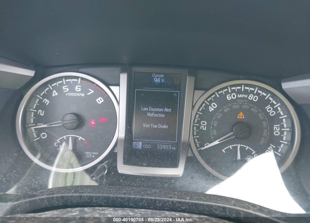 2019 TOYOTA TACOMA SR5 V6 VIN: 3TMCZ5AN1KM283194