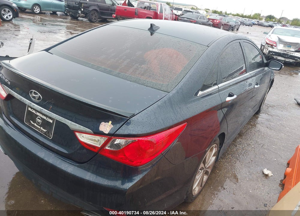 2014 HYUNDAI SONATA SE VIN: 5NPEC4AC9EH909748