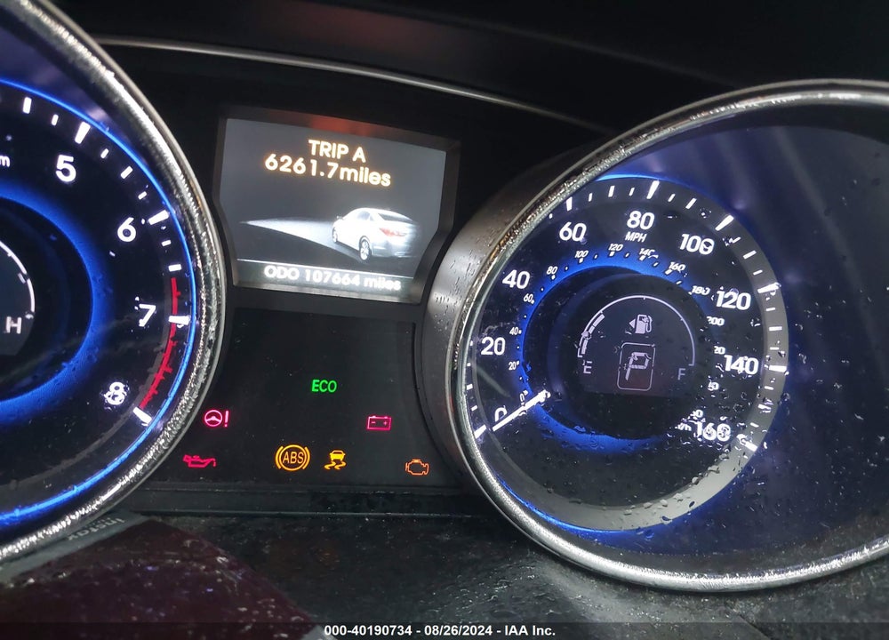 2014 HYUNDAI SONATA SE VIN: 5NPEC4AC9EH909748